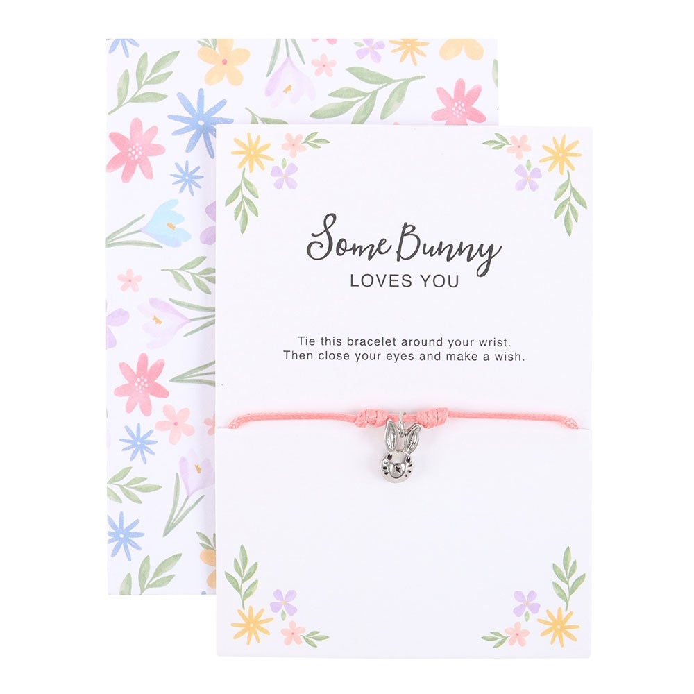 Something Different - Some Bunny Loves You Charm Armband - Multicolours